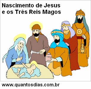 Nascimento de Jesus e os Três Reis Magos
